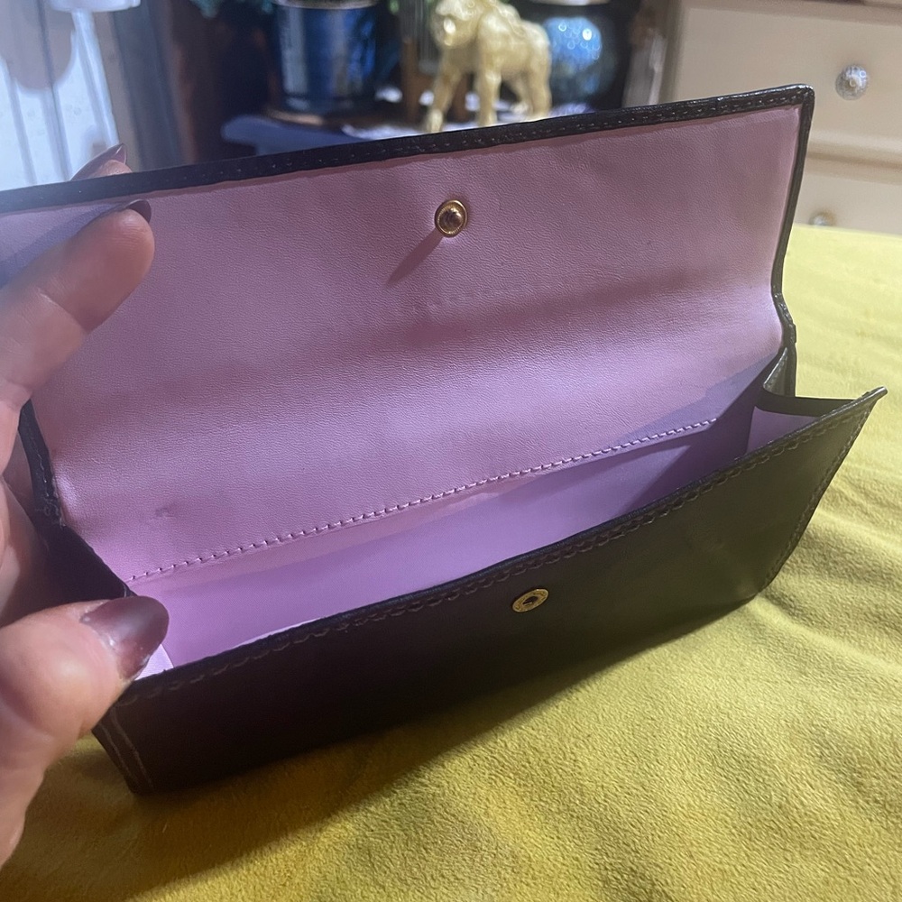 NWT Black COACH, Trifold Wallet - Picture 9 of 9